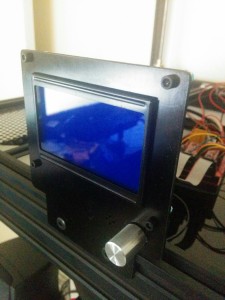 Cobblebot LCD Controller fixed bracket